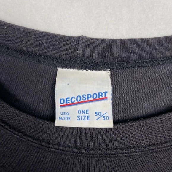 Vintage T-Shirt Embroidered Scarecrow Halloween Vibes Decosport (Fits‎ as Large) - Picture 4 of 10